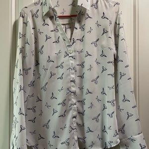 Express Slim Fit Portofino Shirt